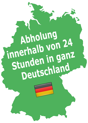Abholung in allen Bundesländern in Deutschland Abholung in allen Bundesländern in Deutschland