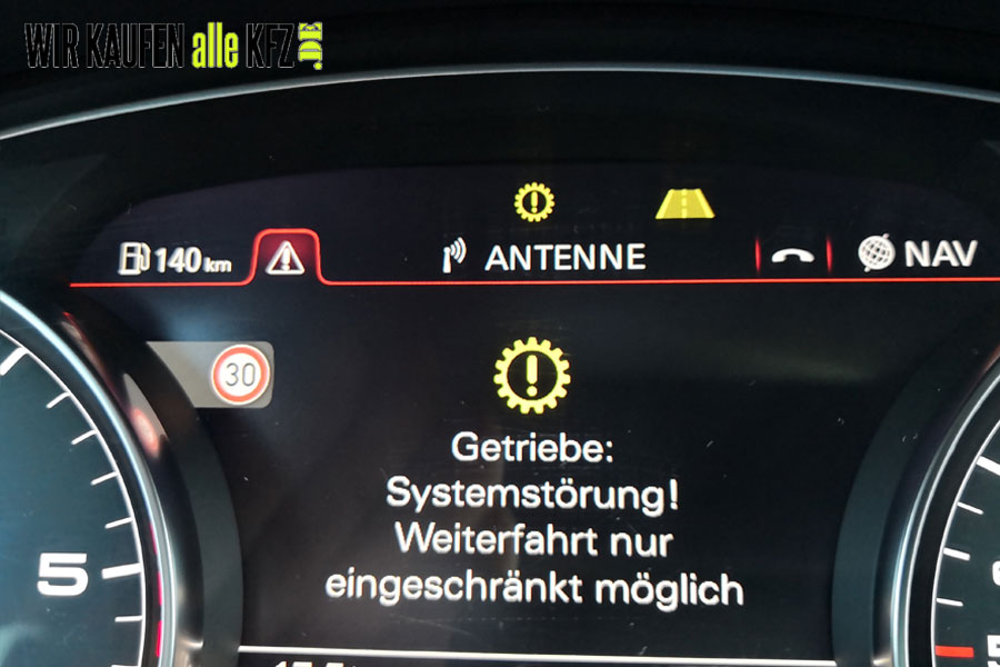 Getriebeschaden verkaufen